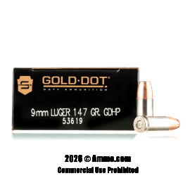 Image of Speer 9mm Ammo - 1000 Rounds of 147 Grain JHP Ammunition