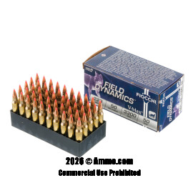 Image of Bulk 223 Ammo - 1000 Rounds of Bulk 50 Grain V-MAX Ammunition from Fiocchi