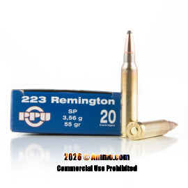 Image of Prvi Partizan 223 Ammo - 1000 Rounds of 55 Grain Soft Point Ammunition