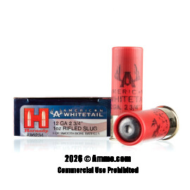 Image of Hornady 12 Gauge Ammo - 5 Rounds of 1 oz. Rifled Slug Ammunition