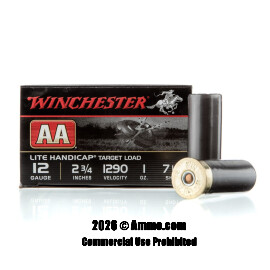 Image of Winchester AA Lite Handicap 12 Gauge Ammo - 25 Rounds of 1 oz. #7-1/2 Shot Ammunition