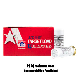 Image of Stars and Stripes 12 Gauge Ammo - 250 Rounds of 1-1/8 oz. #7-1/2 Shot Ammunition
