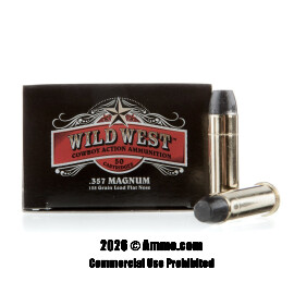 Sellier and Bellot 357 Magnum Ammo - 50 Rounds of 158 Grain LFN Ammunition