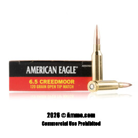 Image of Federal American Eagle 6.5 Creedmoor Ammo - 20 Rounds of 120 Grain OTM Ammunition