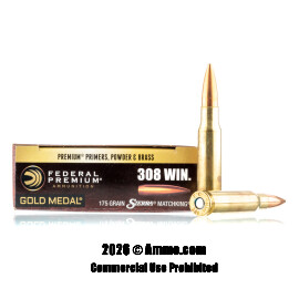 Image of Federal 308 Win Ammo - 200 Rounds of 175 Grain HPBT Ammunition