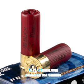 Image of Bulk 12 Gauge Ammo - 250 Rounds of Bulk 1-3/16 oz. #00 Buck Ammunition from Federal