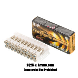 Image of Bulk 30-30 Ammo - 200 Rounds of Bulk 150 Grain Bonded Soft Point Ammunition from Federal