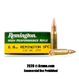 Image of Remington 6.8 SPC Ammo - 20 Rounds of 115 Grain OTM Ammunition