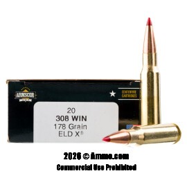 Image of Armscor USA 308 Win Ammo - 200 Rounds of 178 Grain ELD-X Ammunition