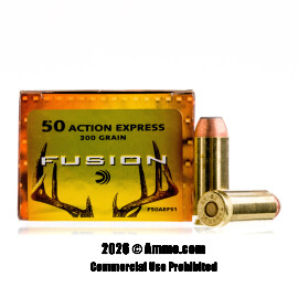 Image of Federal Fusion 50 Action Express Ammo - 20 Rounds of 300 Grain SP Ammunition