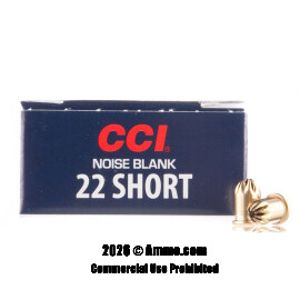 Image of CCI 22 Short Ammo - 100 Rounds of Blanks Ammunition