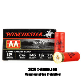 Image of Winchester 12 Gauge Ammo - 25 Rounds of #7-1/2 Shot (Lead) Ammunition