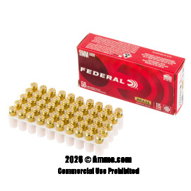 Image of Bulk 9mm Ammo - 1000 Rounds of Bulk 115 Grain FMJ Ammunition from Federal