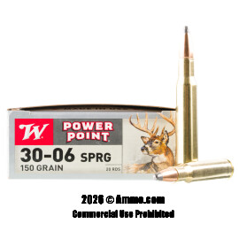 Image of Winchester 30-06 Ammo - 200 Rounds of 150 Grain PP Ammunition