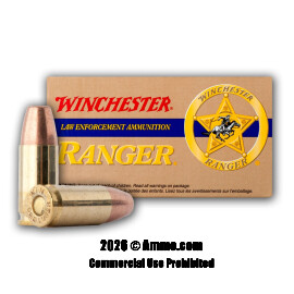 Image of Winchester 9mm Ammo - 50 Rounds of 124 Grain FMJ Ammunition