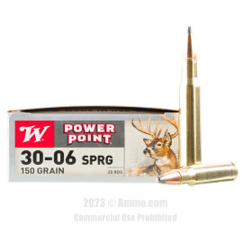Image of Winchester 30-06 Ammo - 20 Rounds of 150 Grain PP Ammunition
