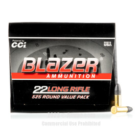 Image of Blazer 22 LR Ammo - 5250 Rounds of 38 Grain LRN Ammunition