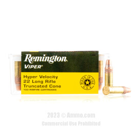 Remington 22 LR Ammo - 100 Rounds of 36 Grain TC-SB Ammunition