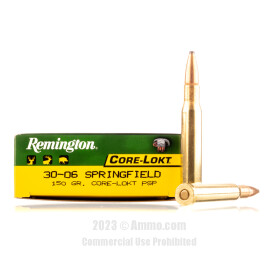 Image of Remington 30-06 Ammo - 200 Rounds of 150 Grain PSP Ammunition