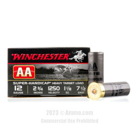 Image of Winchester AA Super Handicap 12 Gauge Ammo - 250 Rounds of 1-1/8 oz. #7-1/2 Shot Ammunition