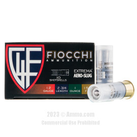 Image of Fiocchi 12 ga Ammo - 10 Rounds of 1 oz. Rifled Slug Ammunition