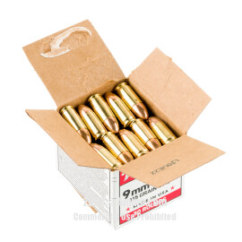 Image of Bulk 9mm Ammo - 1000 Rounds of Bulk 115 Grain FMJ Ammunition from Winchester