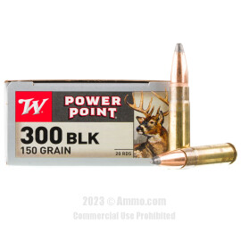 Image of Winchester Super-X 300 AAC Blackout Ammo - 20 Rounds of 150 Grain SP Ammunition