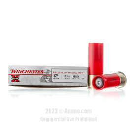 Image of Winchester 12 ga Ammo - 5 Rounds of 1 oz. Rifled Slug Ammunition