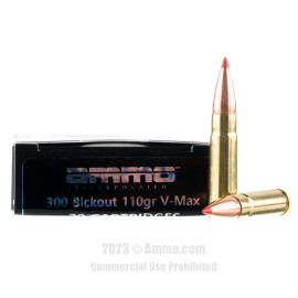 Image of Ammo Inc. 300 AAC Blackout Ammo - 200 Rounds of 110 Grain V-MAX Ammunition