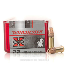 Image of Winchester Super-X 22 LR Ammo - 100 Rounds of 40 Grain Power Point Ammunition