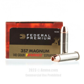 Image of Federal Vital-Shok 357 Magnum Ammo - 20 Rounds of 140 Grain XPB HP Ammunition