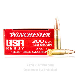 Image of Winchester USA Ready 300 AAC Blackout Ammo - 20 Rounds of 125 Grain OT Ammunition