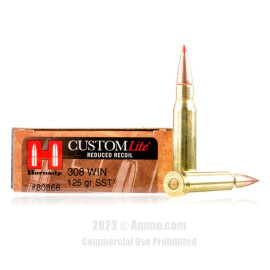 Image of Hornady 308 Win Ammo - 20 Rounds of 125 Grain SST Ammunition