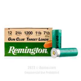 Image of Remington 12 Gauge Ammo - 25 Rounds of 1-1/8 oz. #7-1/2 Shot (Lead) Ammunition