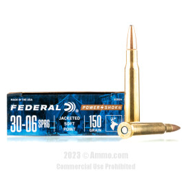 Image of Federal 30-06 Ammo - 200 Rounds of 150 Grain SP Ammunition