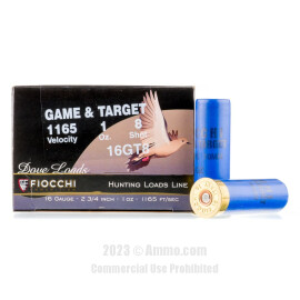 Image of Fiocchi 16 Gauge Ammo - 25 Rounds of 1 oz. #8 Shot (Lead) Ammunition
