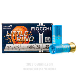 Image of Fiocchi 12 Gauge Ammo - 250 Rounds of 1 oz. #7-1/2 Shot (Lead) Ammunition