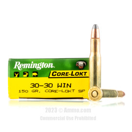 Image of Remington 30-30 Ammo - 20 Rounds of 150 Grain SP Ammunition