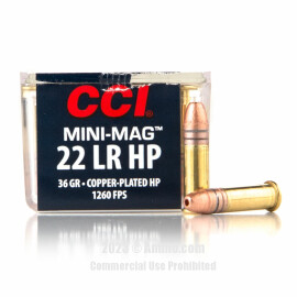 Image of Bulk 22 LR Ammo - 5000 Rounds of Bulk 36 Grain CPHP Ammunition from CCI