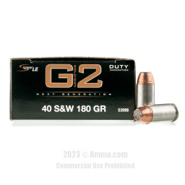 Image of Speer LE Gold Dot G2 40 S&W Ammo - 50 Rounds of 180 Grain JHP Ammunition