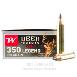 Image of Winchester Deer Season XP 350 Legend Ammo - 200 Rounds of 150 Grain XP Ammunition