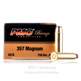 Image of PMC 357 Magnum Ammo - 1000 Rounds of 158 Grain JSP Ammunition