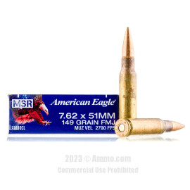 Image of Federal 308 Win Ammo - 20 Rounds of 149 Grain FMJ Ammunition