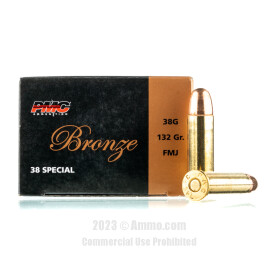 PMC 38 Special Ammo - 1000 Rounds of 132 Grain FMJ Ammunition
