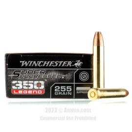 Image of Winchester Super Suppressed 350 Legend Ammo - 200 Rounds of 255 Grain Open Tip Ammunition
