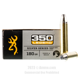 Image of Browning Silver Series 350 Legend Ammo - 20 Rounds of 180 Grain SP Ammunition
