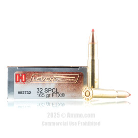 Image of Hornady 32 Win Special Ammo - 20 Rounds of 165 Grain FTX Ammunition