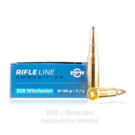 Image of Prvi Partizan 308 Win Ammo - 200 Rounds of 180 Grain SP Ammunition