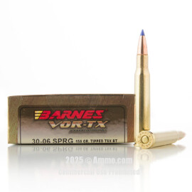 Image of Barnes 30-06 Ammo - 20 Rounds of 150 Grain TTSX Ammunition