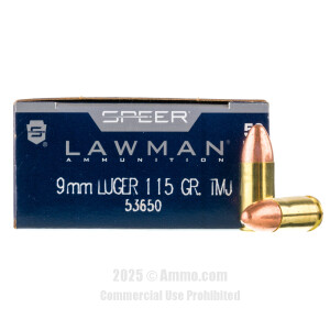 1000 Rounds Of 9mm Ammo From Speer